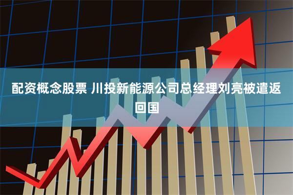 配资概念股票 川投新能源公司总经理刘亮被遣返回国